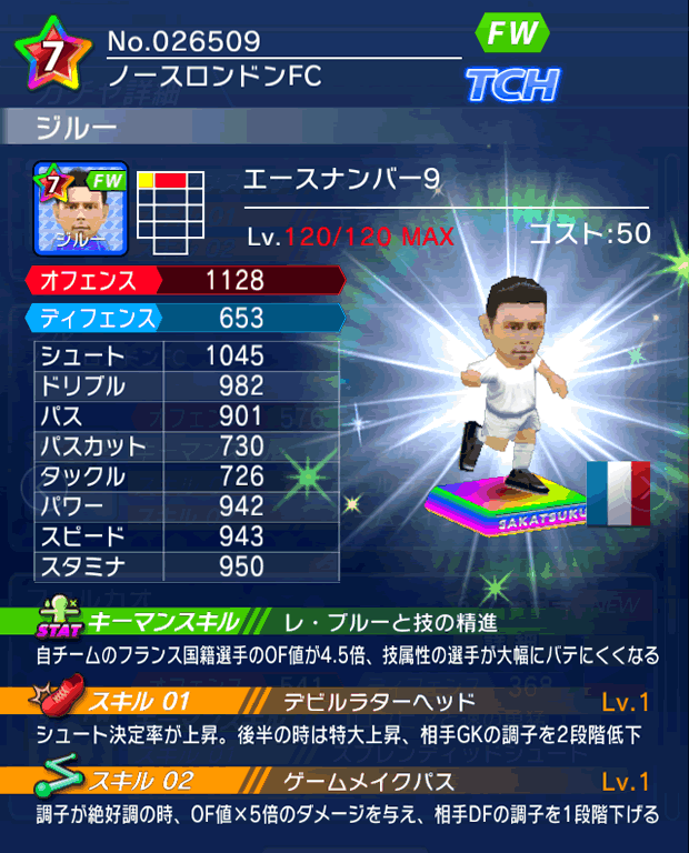 No.26509 ジルー【No.9】