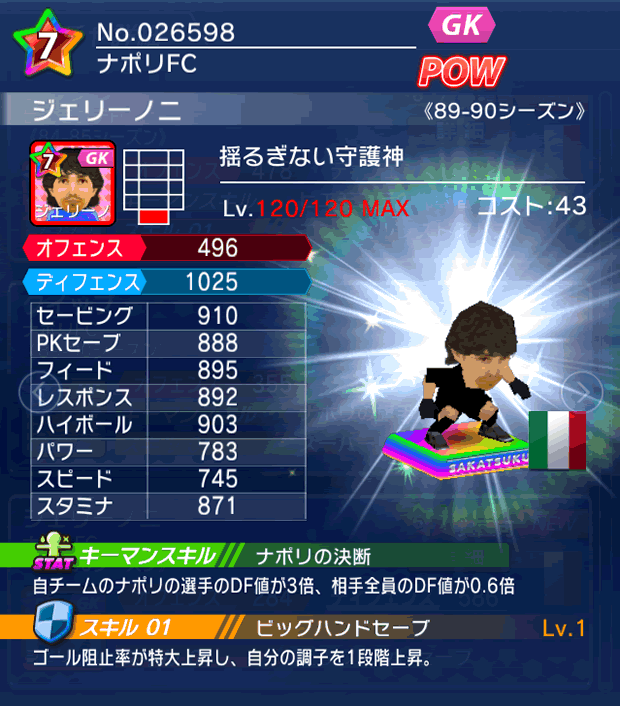 No.26598　ジェリーノニ【89-90LL】