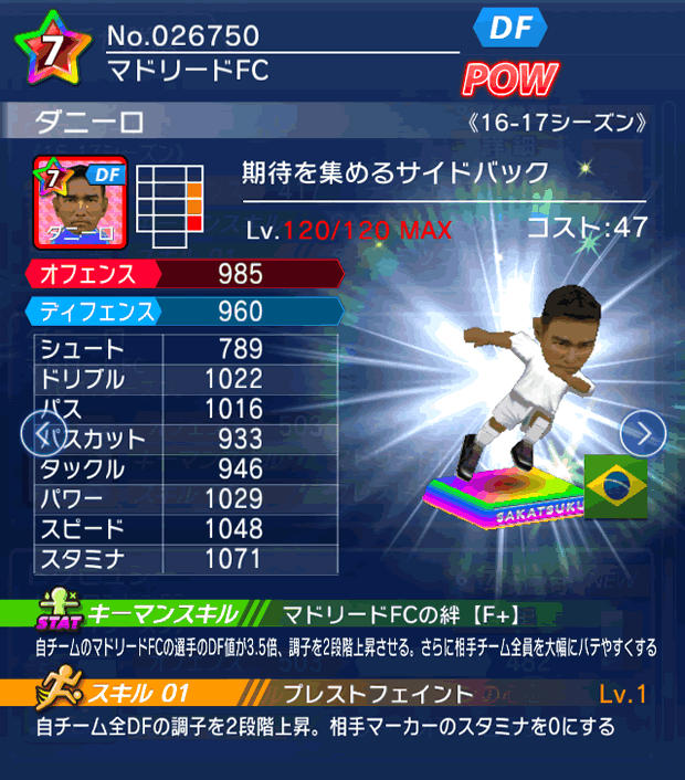 No.26750 ダニーロ【16-17】