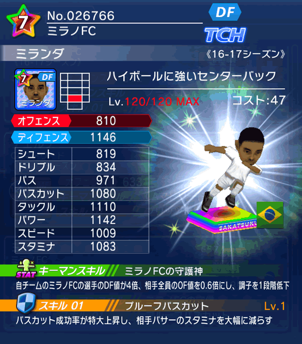 No.26766　ミランダ【16-17】