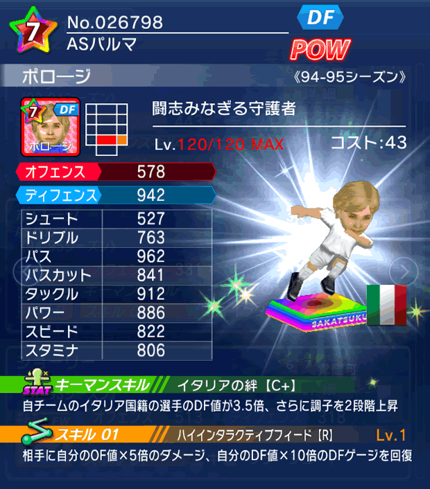 No.26798　ポロージ【94-95LL】