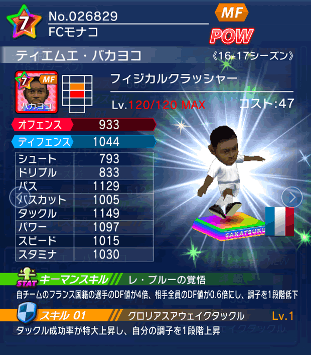 No.26829　ティエムエ・バカヨコ【16-17】