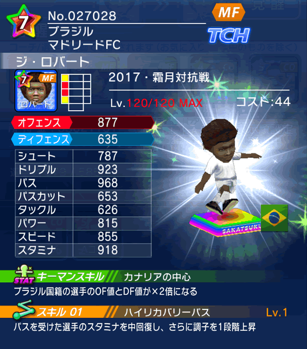 No.27028　ジ・ロバート【17・霜月co】