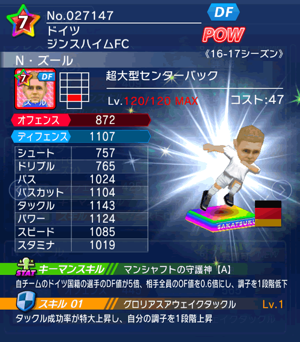 No.27147　N・ズール【16-17】