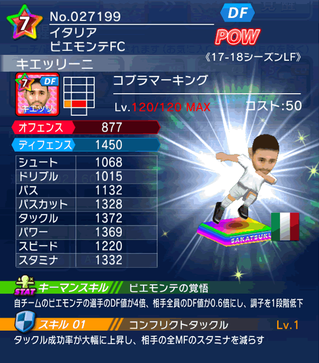 No.27199　キエッリーニ【17-18LF】