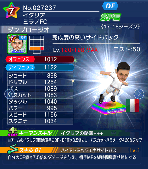 No.27237　ダンブロージオ【17-18】