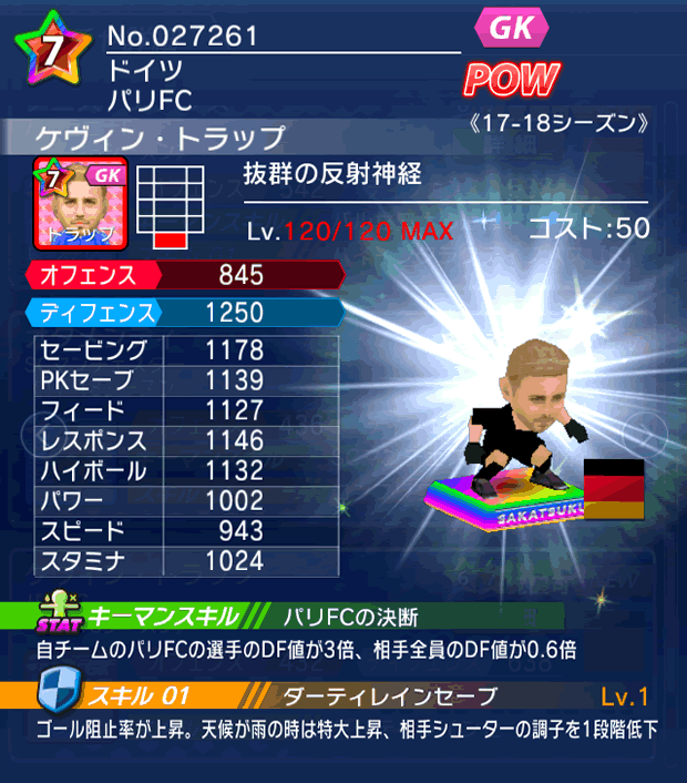 No.27261　ケヴィン・トラップ【17-18】