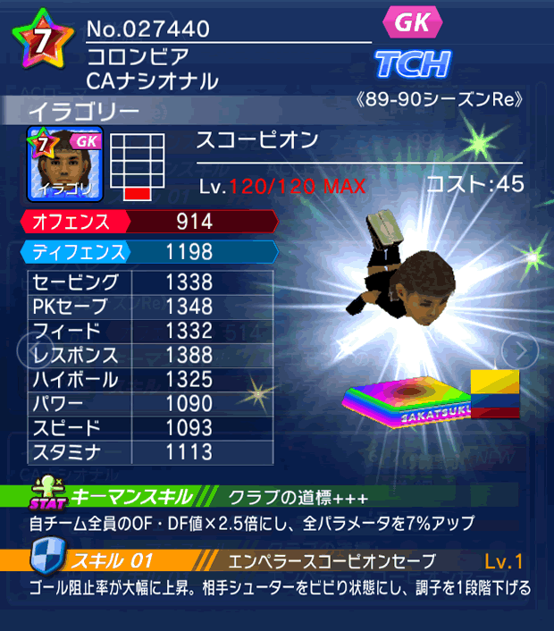 No.27440　イラゴリー【89-90Re】