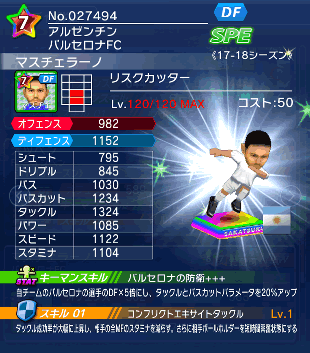 No.27494　マスチェラーノ【17-18】