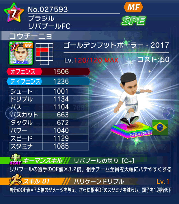 No.27593 コウチーニョ【GFB17】