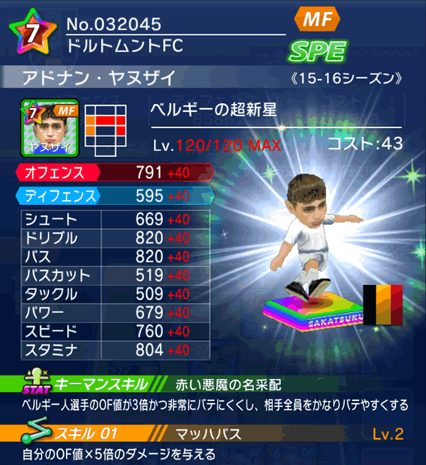 No.32045　アドナン・ヤヌザイ【15-16Mx】