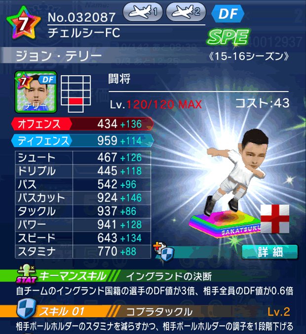 No.32087 ジョン・テリー【15-16Mx】