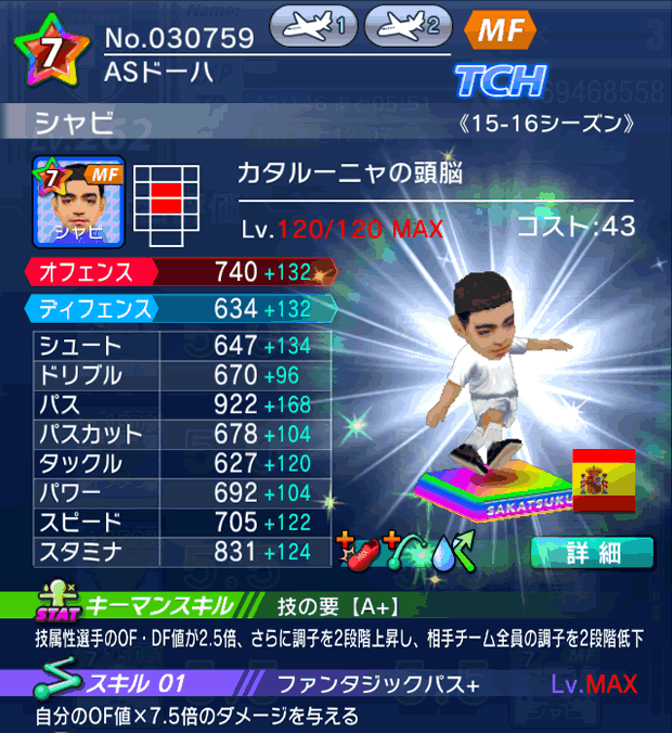 No.32528　シャビ【15-16Mx】