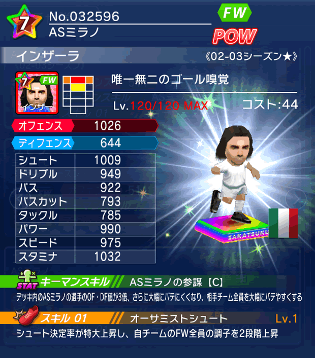 No.32596　インザーラ【02-03LL★】