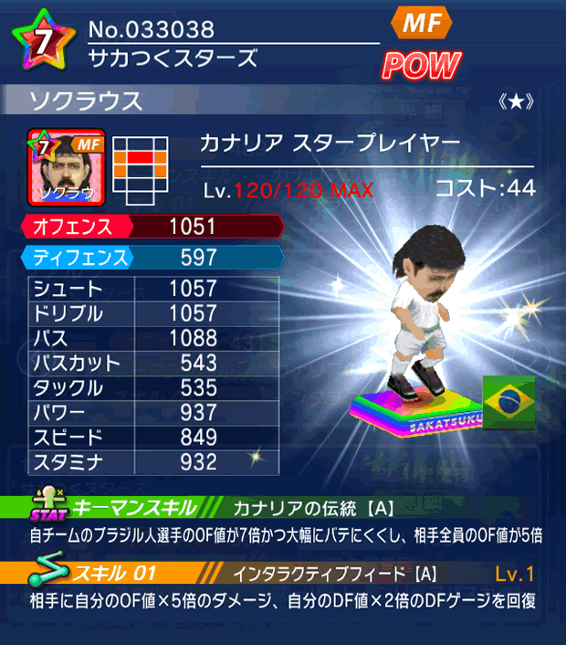 No.33038　ソクラウス【BR・ST★】