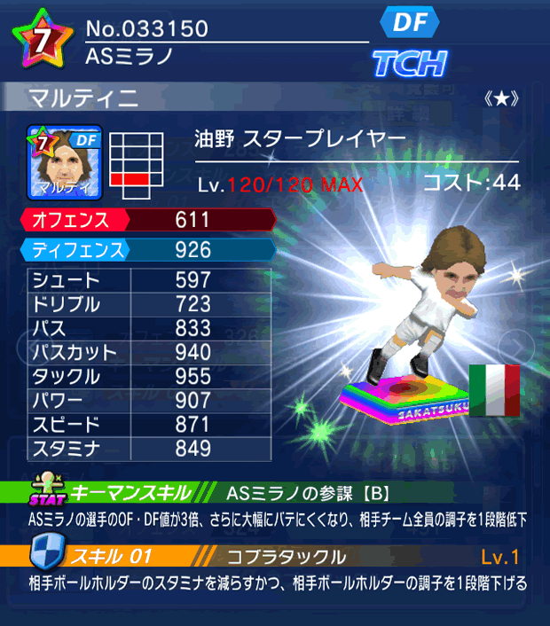 No.33150　マルティニ【油野・ST★】