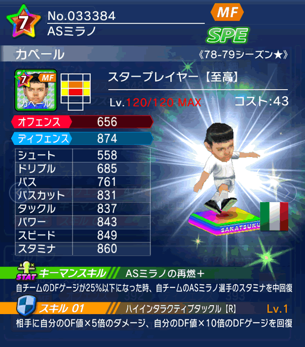 No.33384 カペール【至高・ST★】