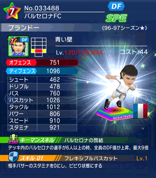 No.33488　ブランドー【96-97LL★】