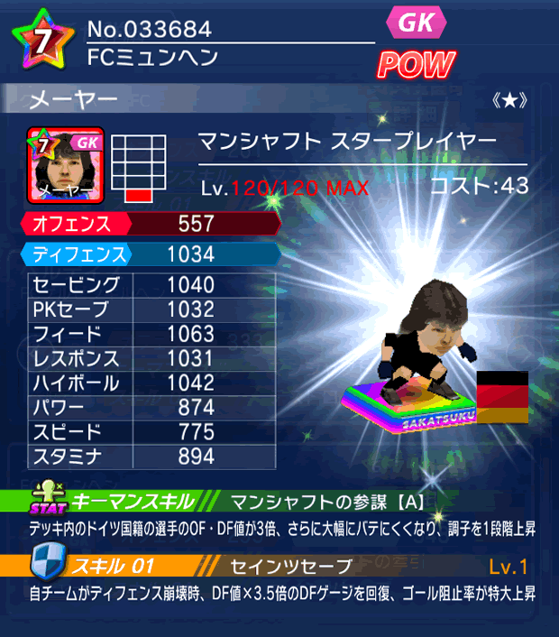 No.33684　メーヤー【DE・ST★】