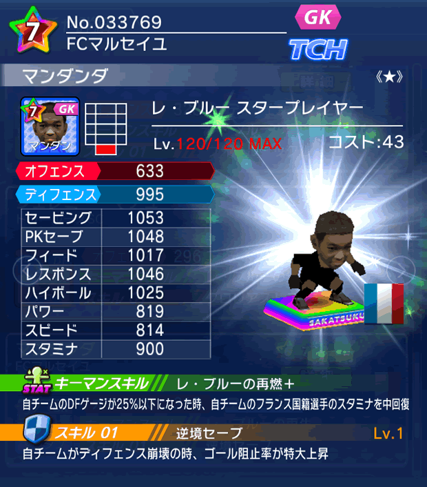 No.33769 マンダンダ【FR・ST★】