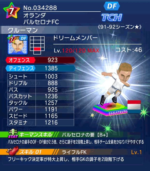 No.34288 クルーマン【91-92G★】