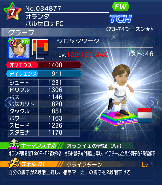 No.34877　グラーフ【73-74G★】