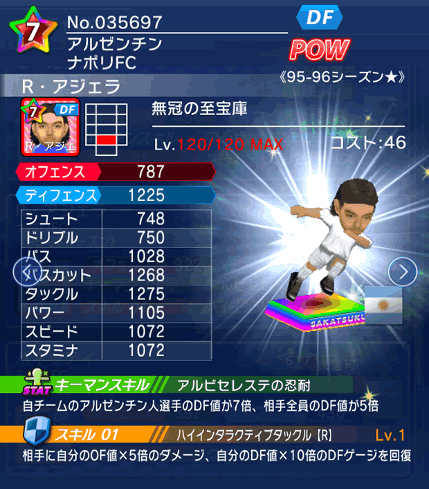 No.35697　R・アジェラ【95-96G★】