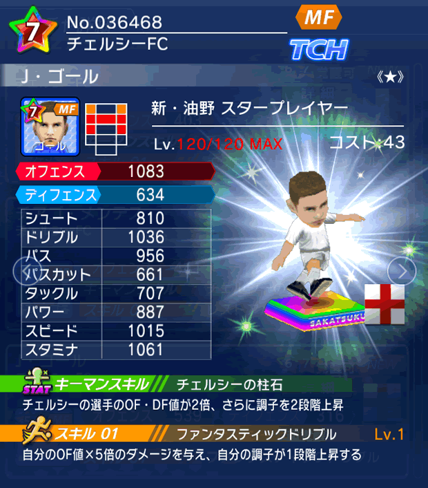 No.36468 J・ゴール【新油野・ST★】
