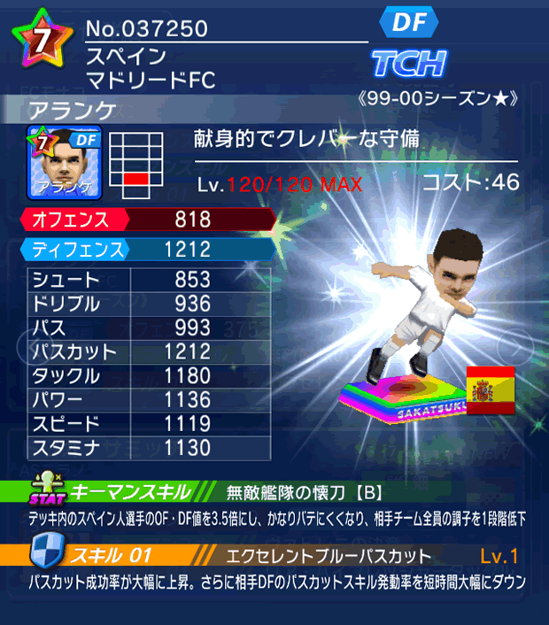 No.37250　アランケ【99-00LL★】